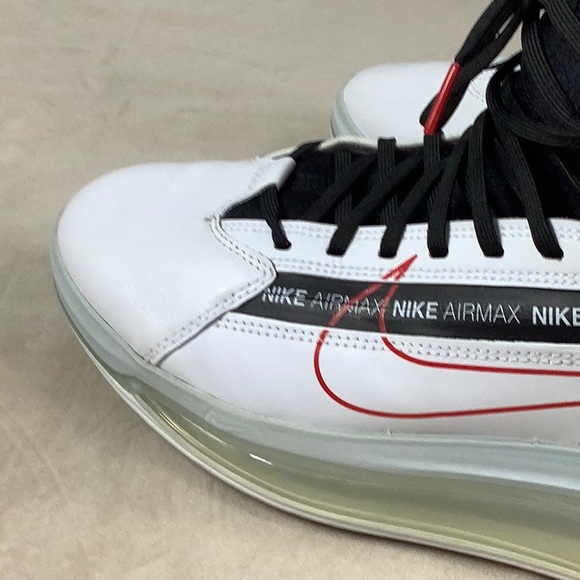 The Nike Air Max 720 Saturn White Black Red Sz 11 - Picture 9 of 15